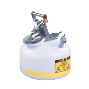 Bidones para laboratorio no metálicos Justrite PP12752 - línea Centura™ Modelo PP - 8 lts.
