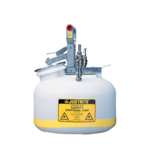 Bidones para laboratorio no metálicos Justrite TF12752 - Linea Centura™ Modelo TF - 8 lts.