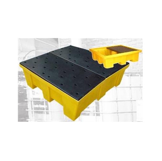 Pallets antiderrame plásticos