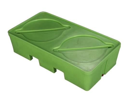 Pallets Antiderrame - Pallets plásticos monoblock