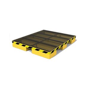 Bateas de contención 4T 180 lts plásticas para 4 tambores pallet antiderrame 180 Litros